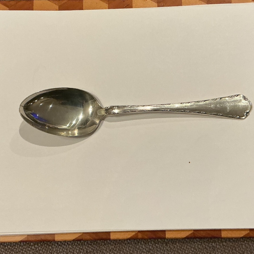 Towle Sterling Silver Serving Spoon, 8 1/2”, 2.6 ounces